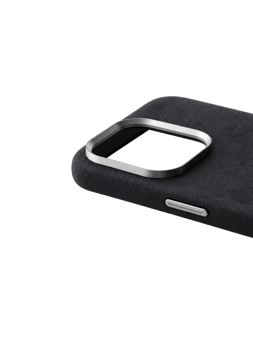Graphite Alcantara phone case