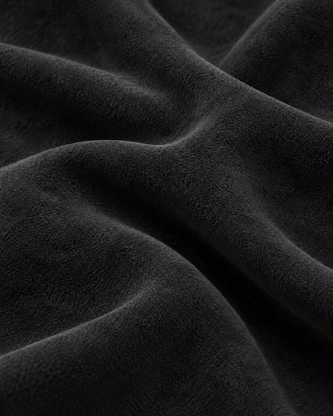 Alcantara fabric in Deep Black