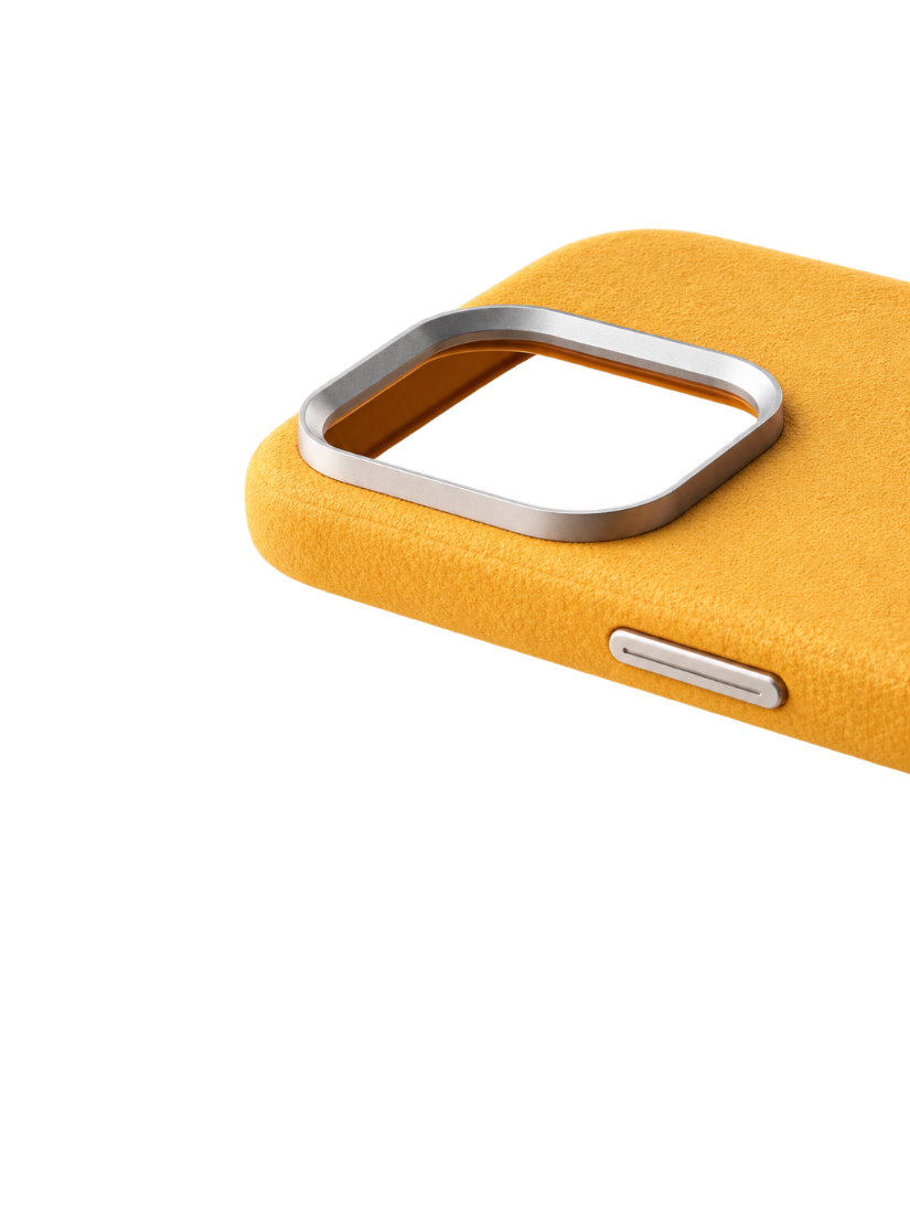 Sandstone Alcantara phone case