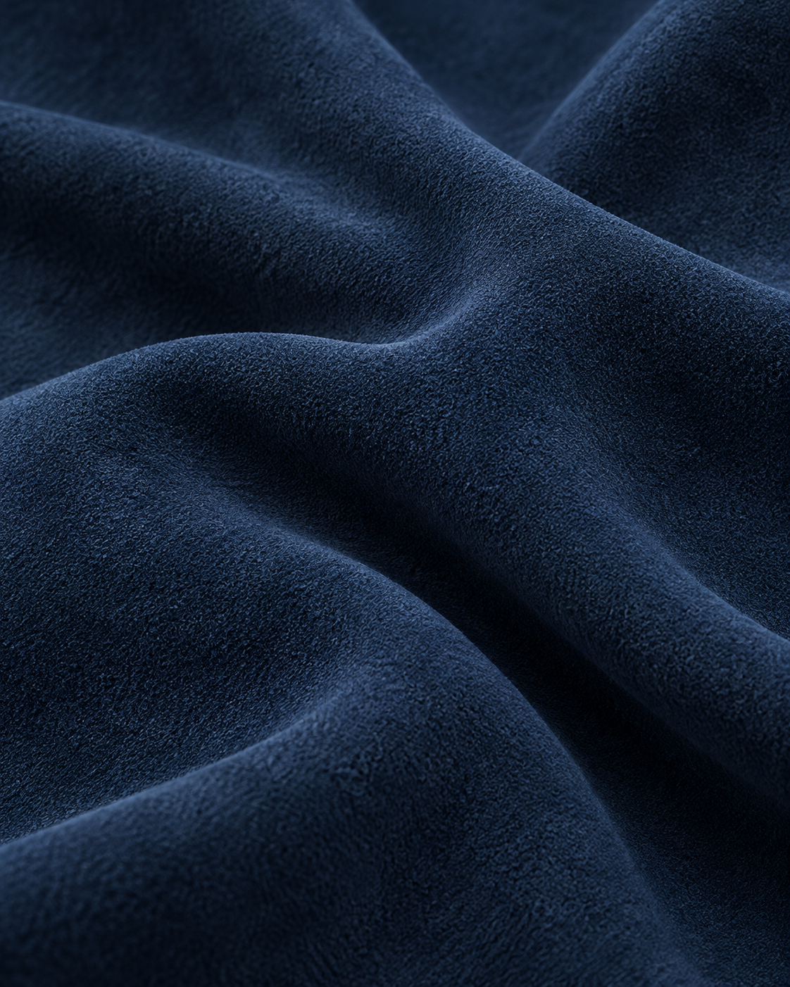 Alcantara fabric in Navy Blue